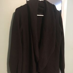 Cashmere Sweater Wrap and Belt